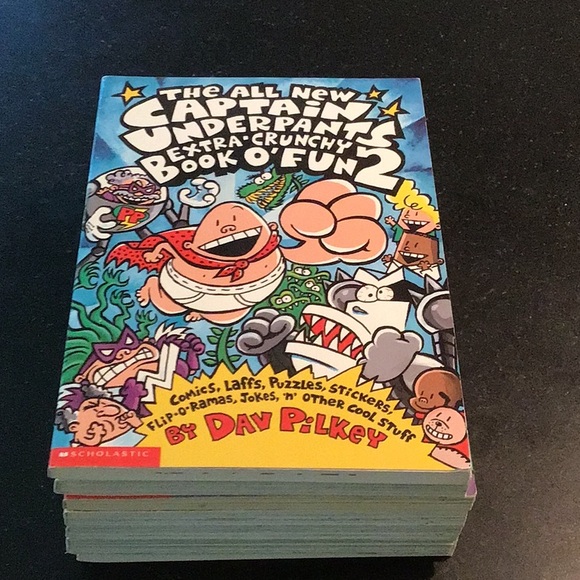 Captain Underpants Other - CAPTAIN UNDERPANTS BOOKS